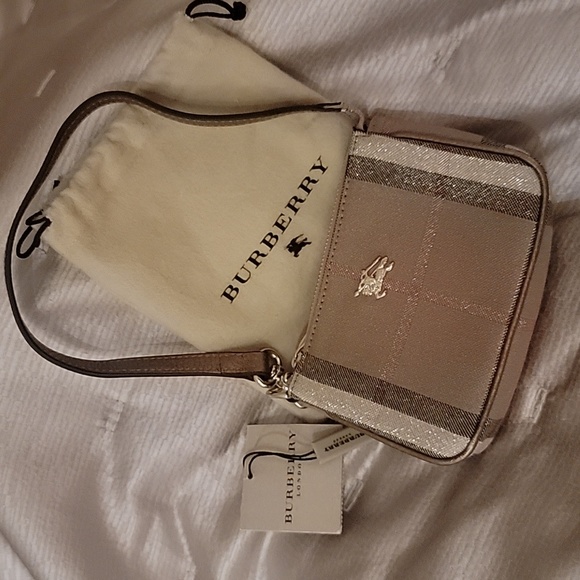 BURBERRY *New W Tags* Y2K Mini Pouchette. - Picture 4 of 9